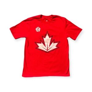 Youth Adidas 2016 Team Canada #91 T-Shirt Jersey